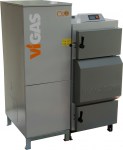 Vigas 26DPA -puu/pellettikattila 26/36 kW